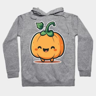 Cute kawaii halloween pumpkin Hoodie